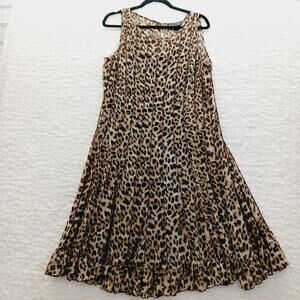 Dress Size 12 Leopard Mob Wife Maxi Coquette Safari Glam Retro Maximalist 2pcs